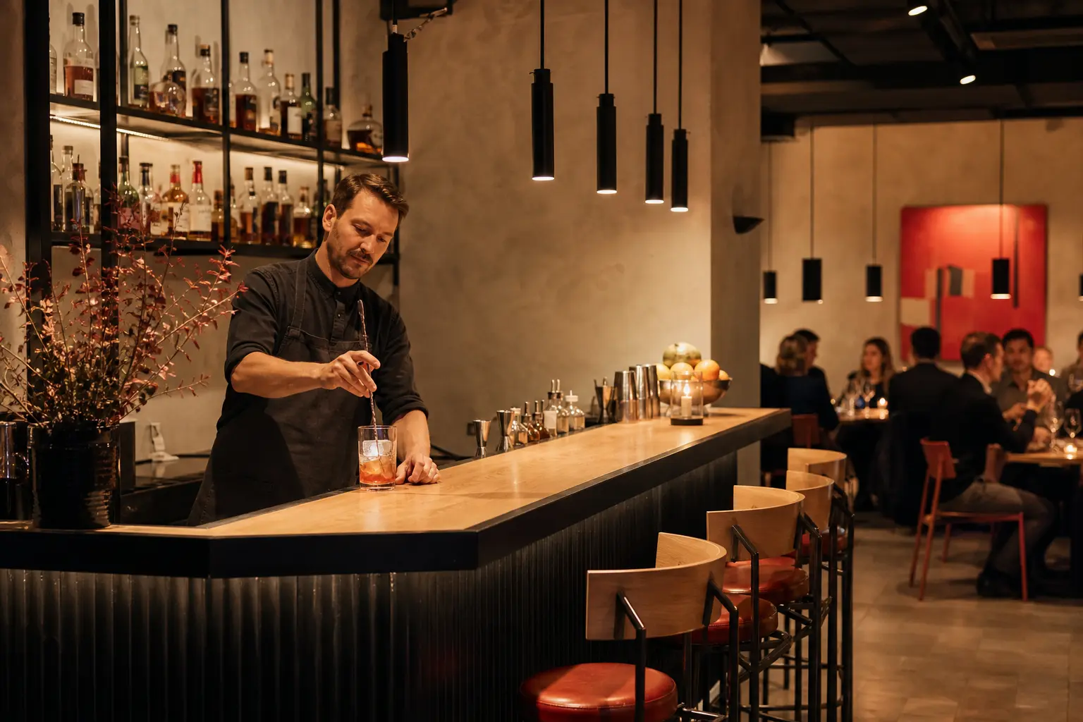 Bar Zagro Velis z koktajlami